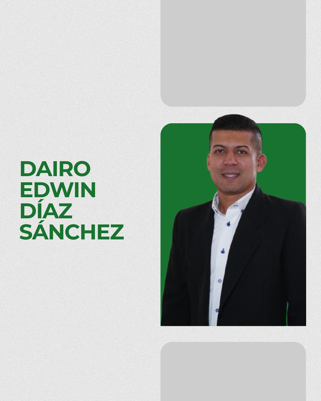 Retrato de Dairo Edwin Diaz Sanchez